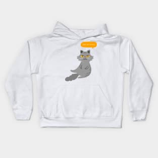 Feed me Minion Chonky Cats Kids Hoodie